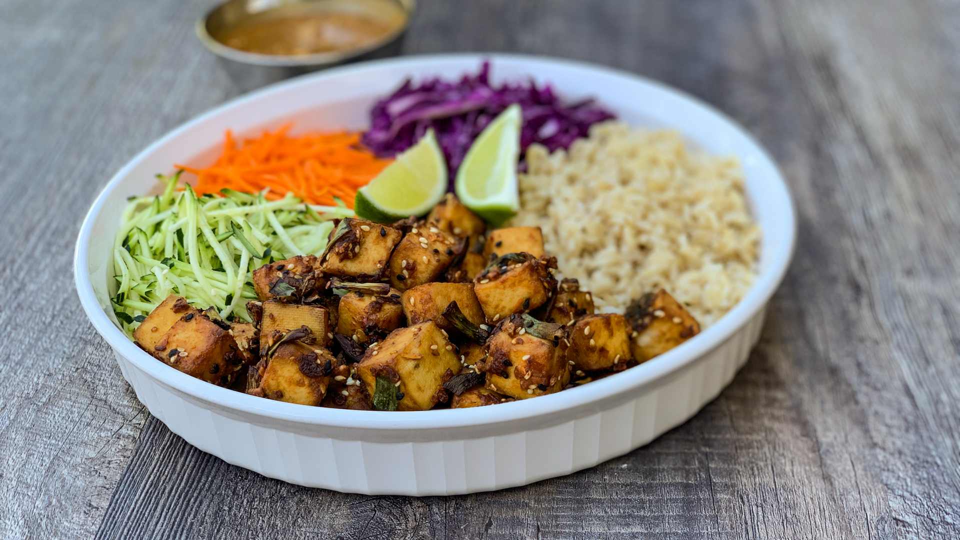 Crispy tofu bowl | The GoodLife Fitness Blog