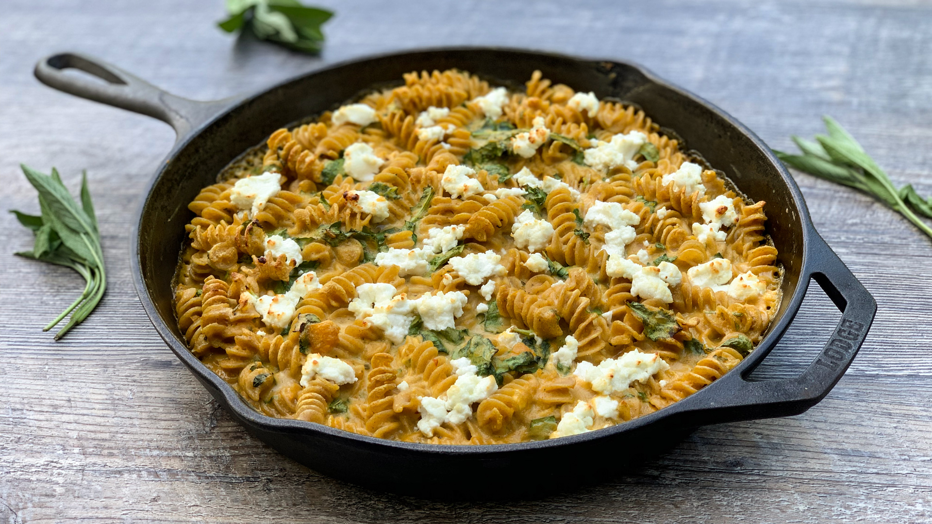Butternut squash and baby kale rotini The GoodLife Fitness Blog