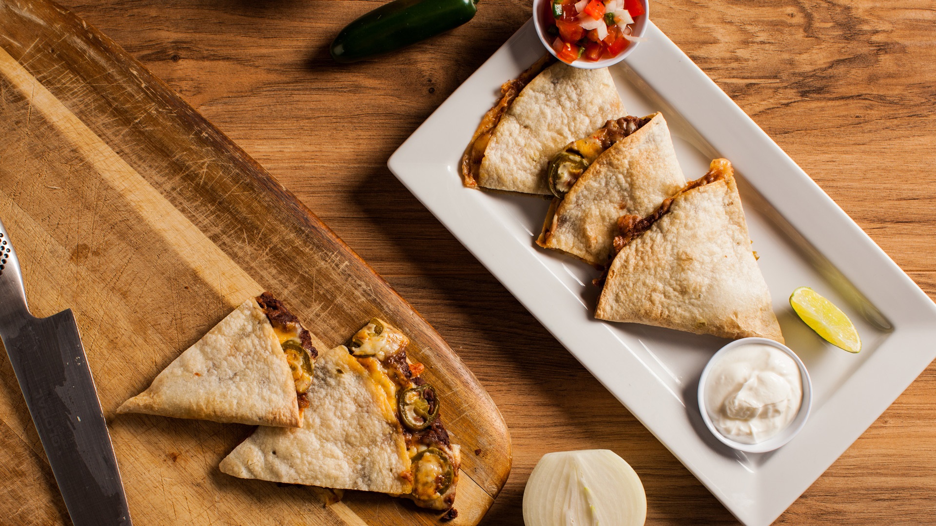 A taste of Mexico Bean and cheese quesadilla The GoodLife Fitness Blog