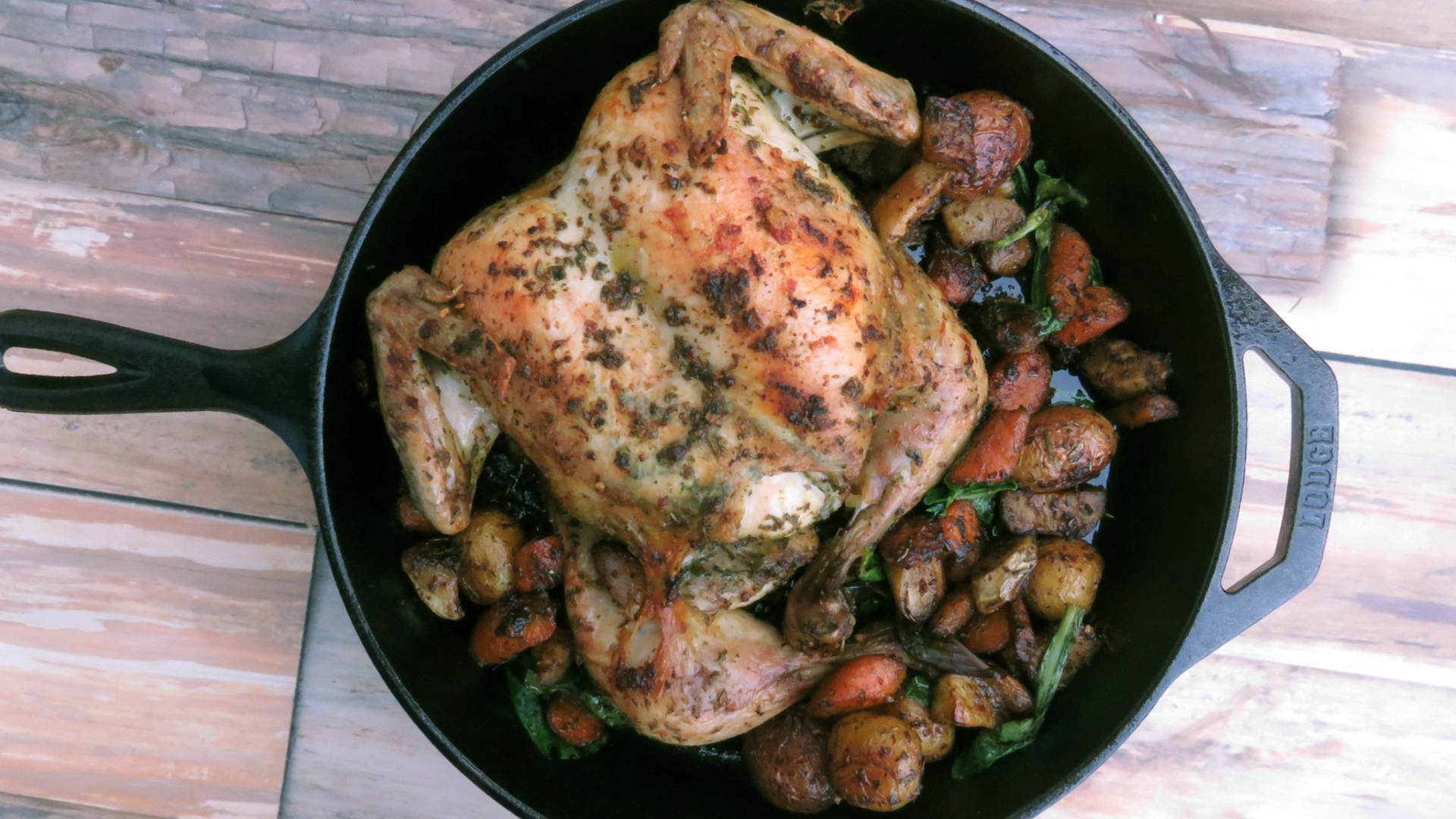 Herb roasted chicken with root vegetables | The GoodLife Fitness Blog