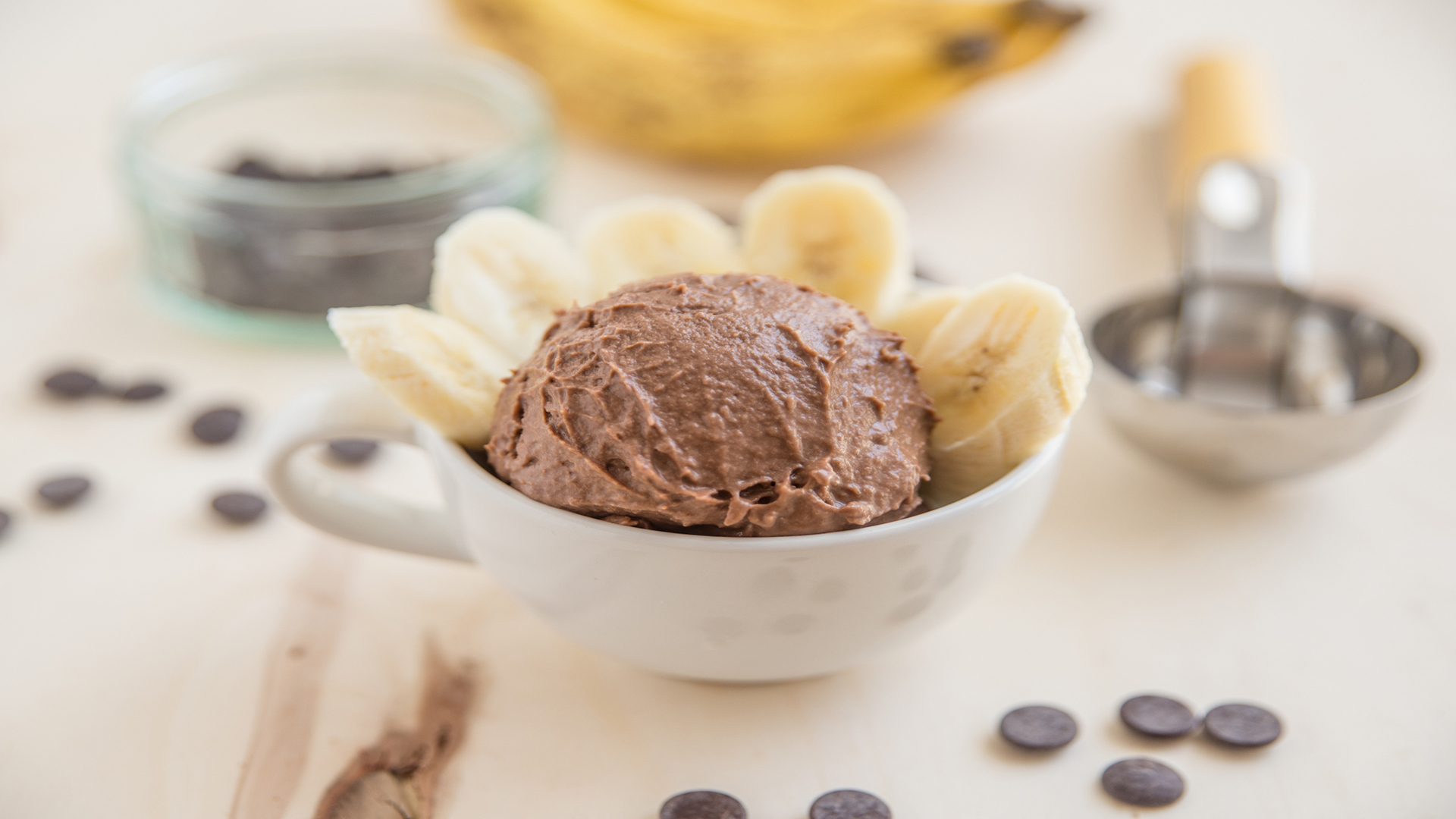 Chocolate banana 'ice cream' | The GoodLife Fitness Blog