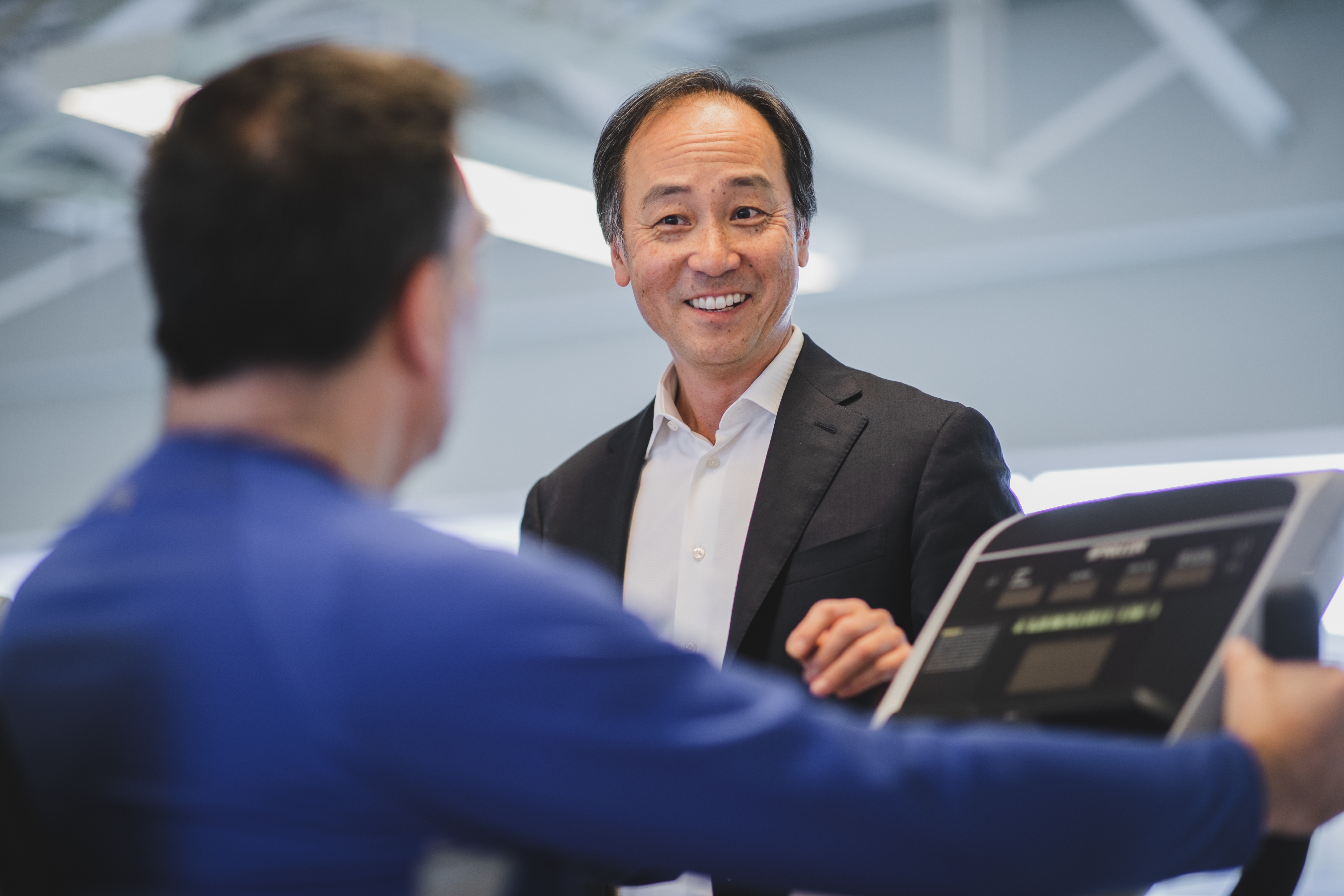 Dr. Paul Oh is Medical Director of the Cardiovascular Prevention and Rehabilitation Program, Peter Munk Cardiac Centre and Toronto Rehab Institute and GoodLife Fitness Chair in Cardiovascular Rehabilitation and Prevention (photo credit Tim Fraser)